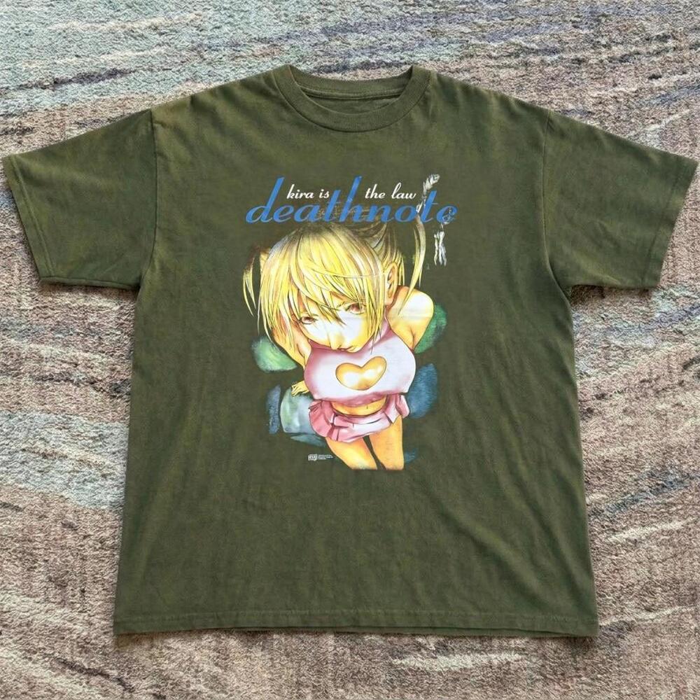 Death Note Green Anime Tee